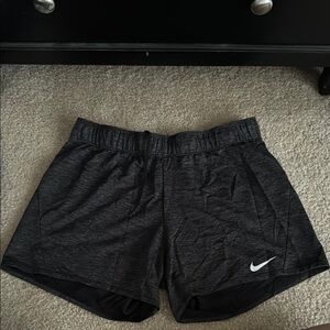 Nike Black Athletic Shorts Lightweight Performance